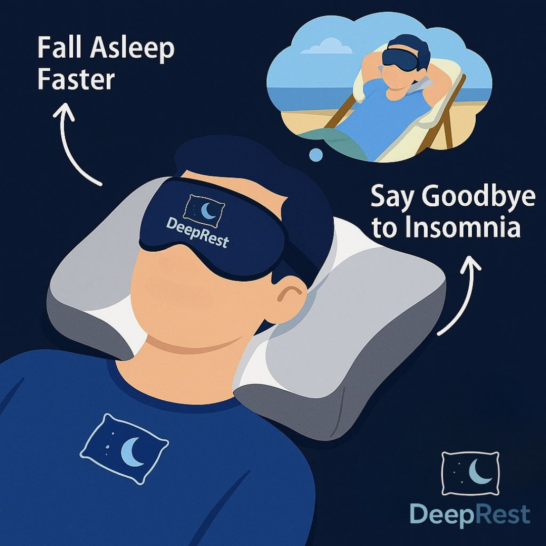 DeepRest Orthopedic Pillow Memory Foam-Cooling