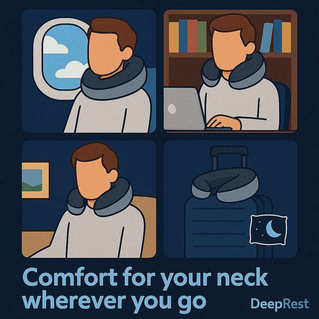 DeepRest Orthopedic Neck Pillow